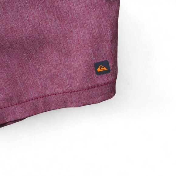 Quiksilver Waterman Collection Suva Amphibian 9.5" Hybrid Shorts Heather Red Men - Picture 7 of 10